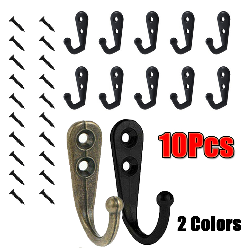Wall Organizer Pocket - 10 шт. настенных крючков для одежды,
