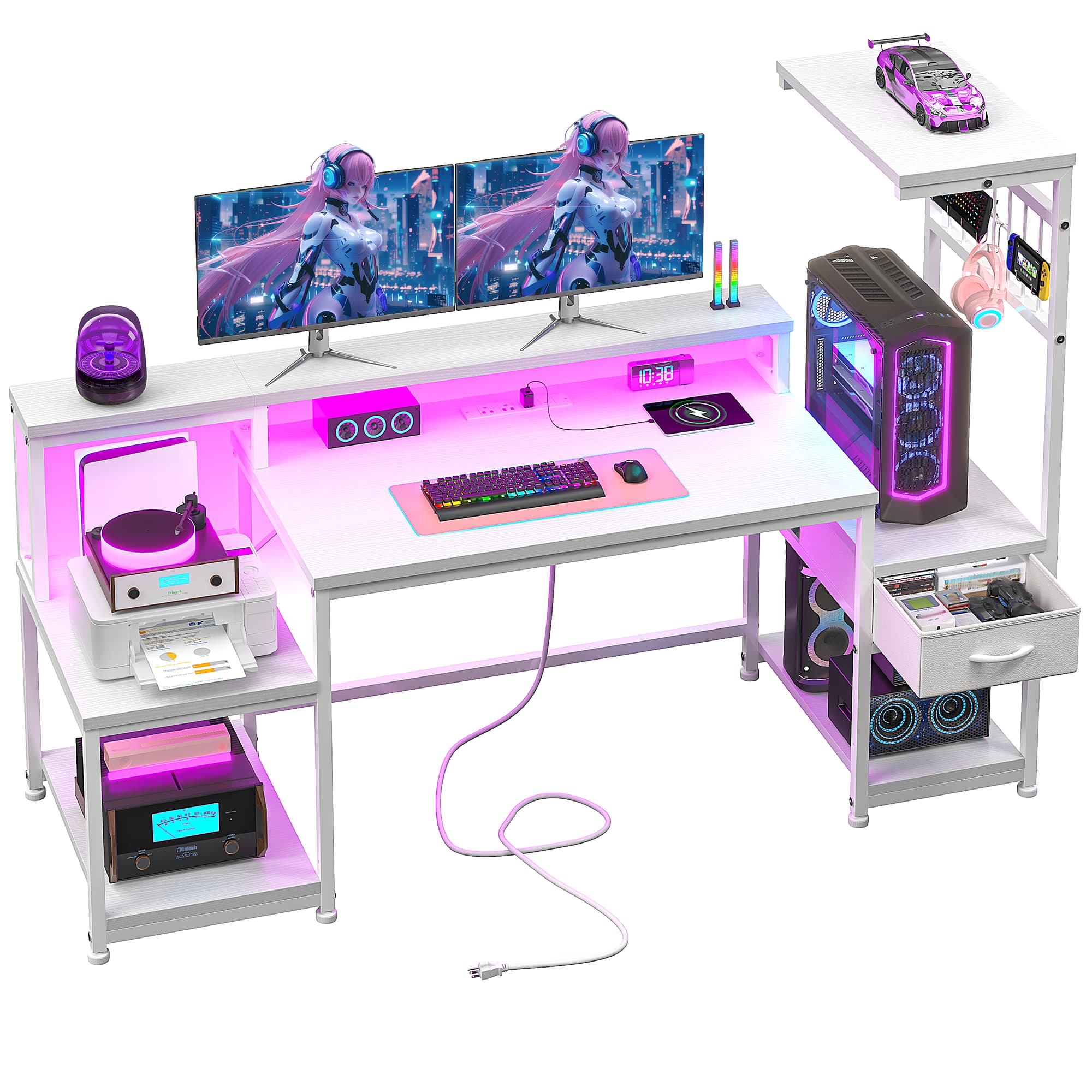 Игровой компьютерный стол EnHo – обзор и цена Office Furniture Plan