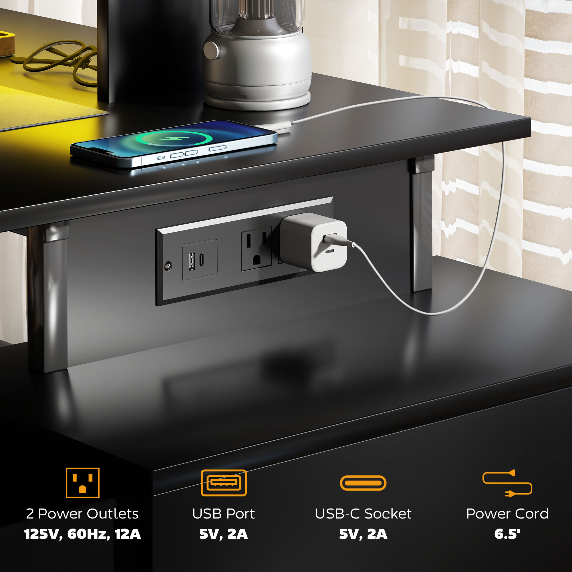 Игровой стол Homcom 56 дюймов  – обзор и цена Office Furniture Plan