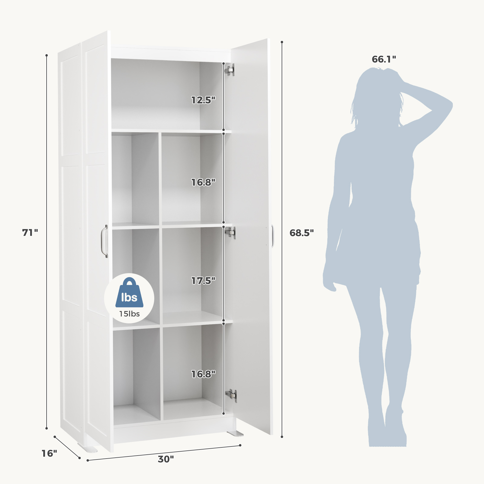 Шкаф для хранения JHK 71IN из  – обзор и цена Office Furniture Plan